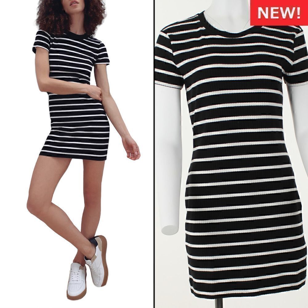 French Connection Tommy Rib Mini Dress